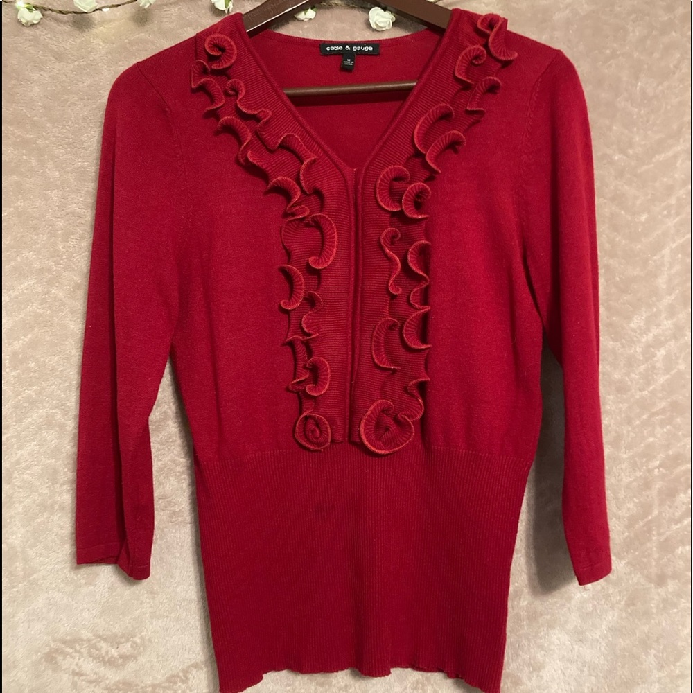 Cable & Gauge Sweater